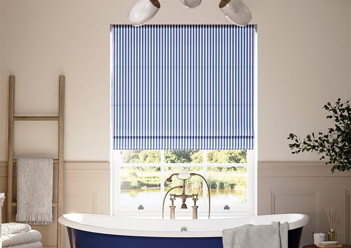 The British Stripe Co. Catherine, Bristol No.2 - Twist&Fit Roman Blind - Image 3